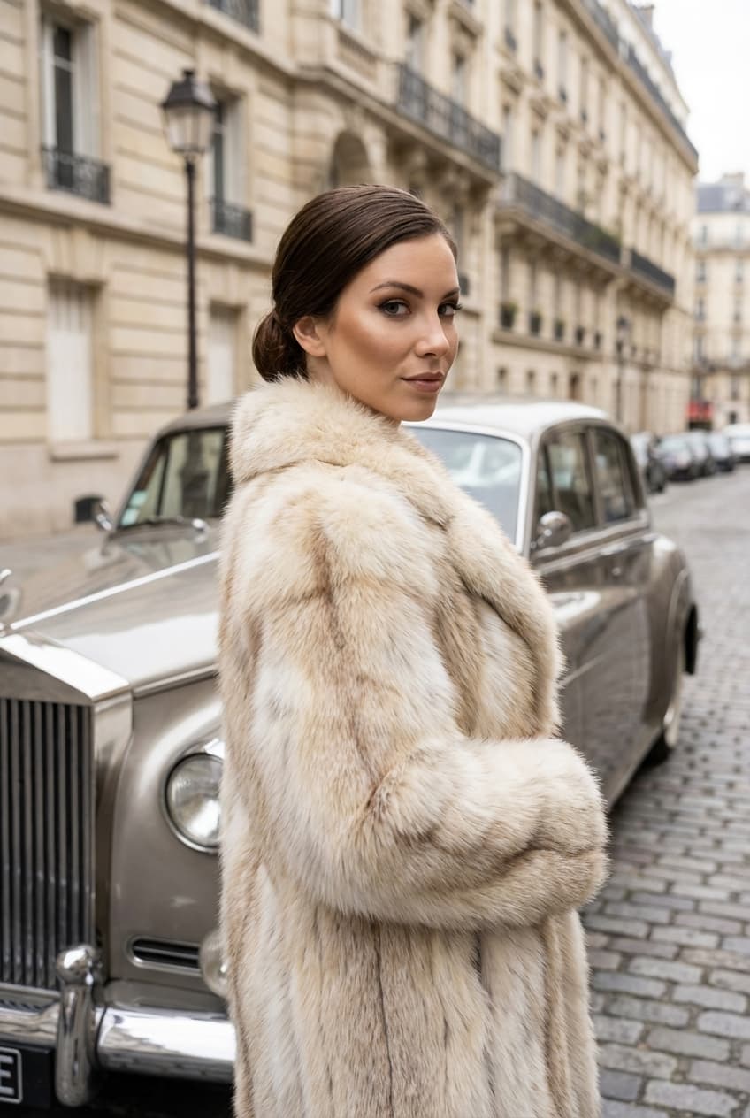 AI-generated fashion photo result